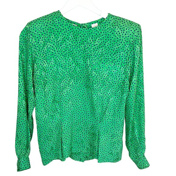 Liz Claiborne Collection 100% Silk Blouse 4P - Picture 1 of 8